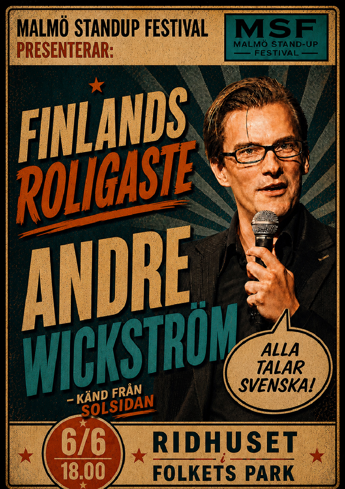 Nationen. Världens lyckligaste folk? Med finlands Roligaste André Wickström och Elvira Gullberg